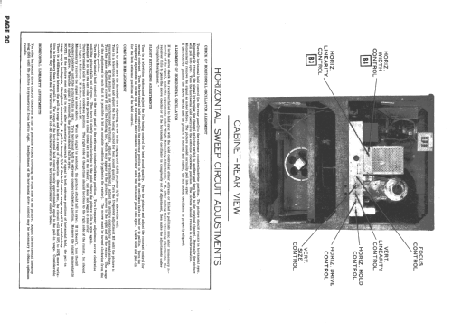 Silvertone 9133 Ch= 101.866 and Ch= 101.859; Sears, Roebuck & Co. (ID = 1666532) TV-Radio