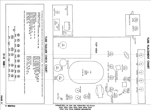 Silvertone 9160 Ch= 528.51401; Sears, Roebuck & Co. (ID = 916710) Television