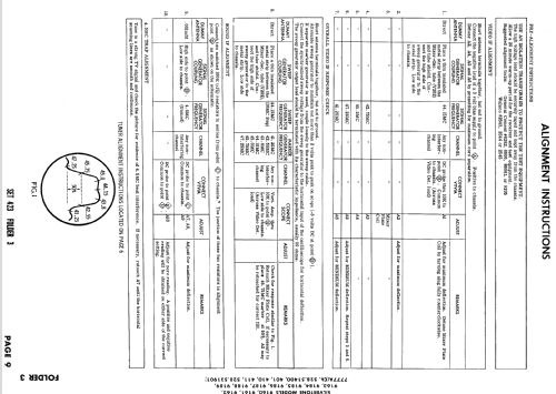 Silvertone 9160 Ch= 528.51401; Sears, Roebuck & Co. (ID = 916716) Television