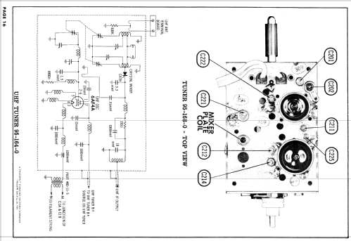 Silvertone 9160 Ch= 528.51401; Sears, Roebuck & Co. (ID = 916724) Television