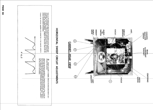 Silvertone 9161 Ch= 528.51411; Sears, Roebuck & Co. (ID = 916770) Television