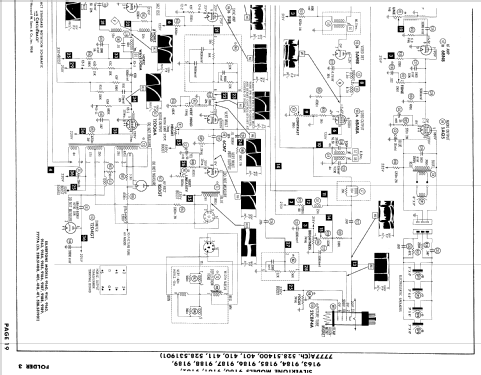 Silvertone 9162 Ch= 528.51401; Sears, Roebuck & Co. (ID = 916812) Television