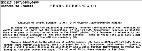 Silvertone 9409 Ch= 101.567-1,,; Sears, Roebuck & Co. (ID = 660979) Radio