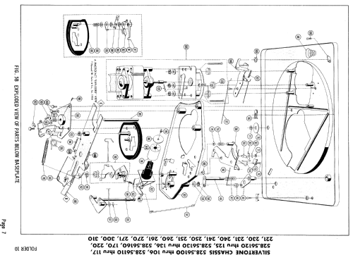 Silvertone Ch= 528.56101; Sears, Roebuck & Co. (ID = 773249) R-Player