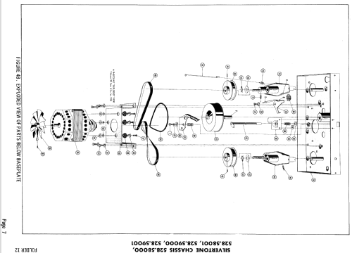 Silvertone Ch= 528.59001; Sears, Roebuck & Co. (ID = 774705) R-Player