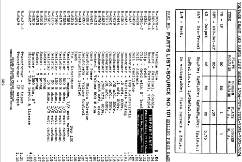 Silvertone Companion Order= 57D 1704; Sears, Roebuck & Co. (ID = 1280384) Radio