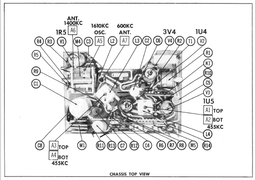 Silvertone DUR-PAC 8218 Ch= 528.53110 Order=57D 8218; Sears, Roebuck & Co. (ID = 2536235) Radio