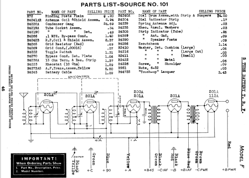 Silvertone F Ch= R4430; Sears, Roebuck & Co. (ID = 1271915) Radio