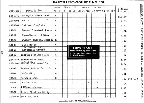 Silvertone F Ch= R4430; Sears, Roebuck & Co. (ID = 1271931) Radio