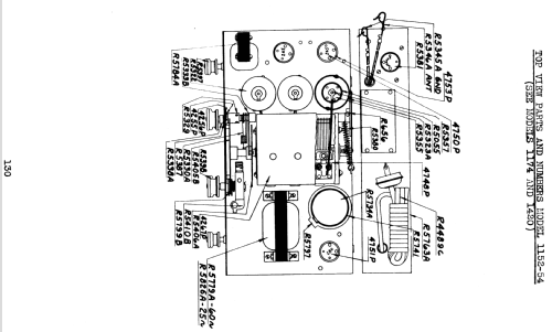 Silvertone Order= 57FM 1260C or 1261C; Sears, Roebuck & Co. (ID = 1274656) Radio