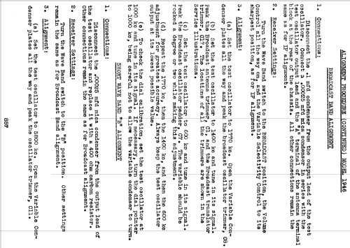 Silvertone Order= 57LM 1946 Ch= 388; Sears, Roebuck & Co. (ID = 1322347) Radio