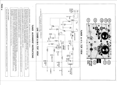 Silvertone PC-114, PC-114-5 Ch= 456.51580 to 456.51585; Sears, Roebuck & Co. (ID = 628634) Television