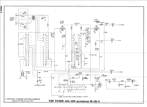 Silvertone PC-114, PC-114-5 Ch= 456.51580 to 456.51585; Sears, Roebuck & Co. (ID = 628636) Television