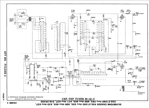 Silvertone PC-114, PC-114-5 Ch= 456.51580 to 456.51585; Sears, Roebuck & Co. (ID = 628637) Television