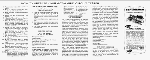 VT Grid Circuit Tester GCT-8; Seco Manufacturing (ID = 2713893) Equipment