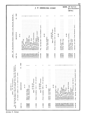 JR Series 'Non-Std.' ; Seeburg Corp., J. P. (ID = 2977664) R-Player