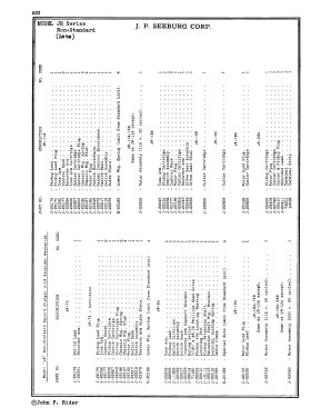 JR Series 'Non-Std.' ; Seeburg Corp., J. P. (ID = 2977665) R-Player