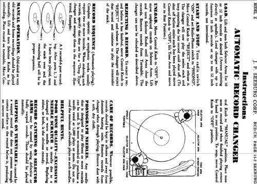 K ; Seeburg Corp., J. P. (ID = 812051) R-Player