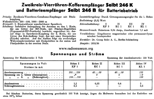 246B ; Seibt, Dr. Georg (ID = 39491) Radio