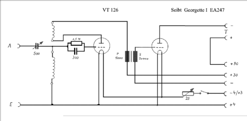 Georgette I EA247; Seibt, Dr. Georg (ID = 27485) Radio