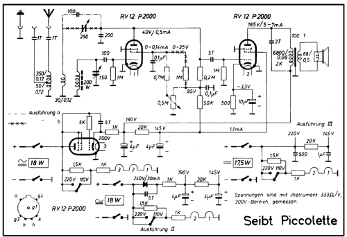 Piccolette III; Seibt, Dr. Georg (ID = 329964) Radio