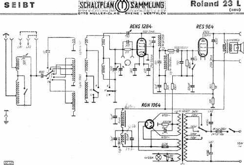 Roland 23WL ; Seibt, Dr. Georg (ID = 3041086) Radio