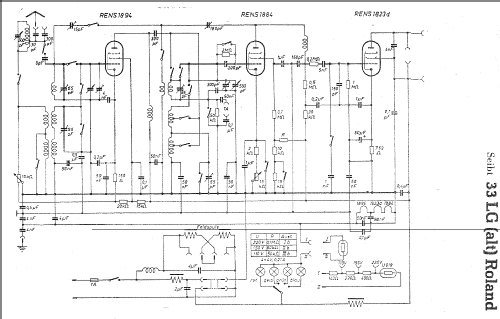 Roland 33LG ; Seibt, Dr. Georg (ID = 6034) Radio