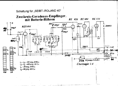 Roland 40; Seibt, Dr. Georg (ID = 1614980) Radio