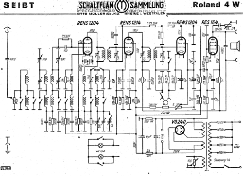 Roland 4 ; Seibt, Dr. Georg (ID = 3041467) Radio