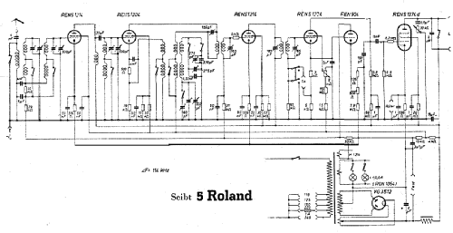 Roland 5; Seibt, Dr. Georg (ID = 275973) Radio