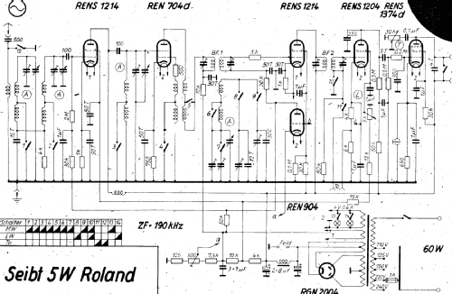 Roland 5W; Seibt, Dr. Georg (ID = 3039838) Radio