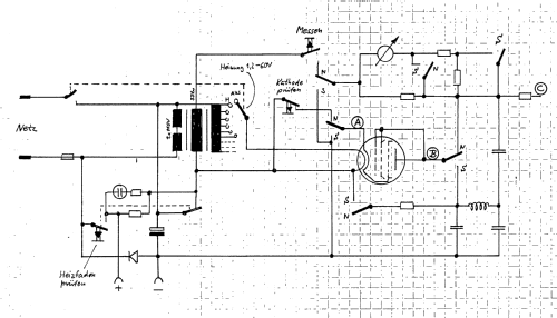 Röhrenprüfgerät SR; Sell & Stemmler SST; (ID = 2014774) Equipment