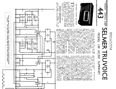 Truvoice Five 139; Selmer UK; London (ID = 1312173) Radio