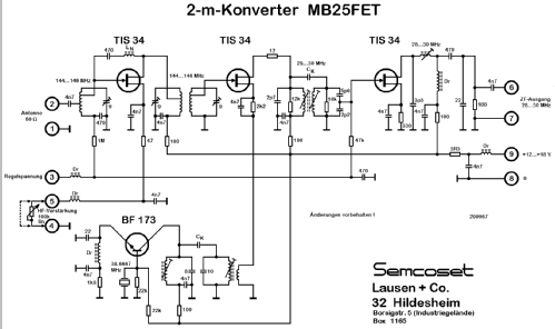 2-m-Konverter MB 25 FET; Semco Electronic (ID = 1396568) Converter