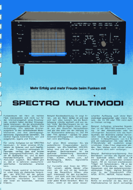 Spectro Multimodi ; Semco Electronic (ID = 2726813) Amateur-D