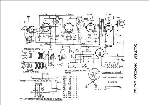 DC-25; SEMP -TCL, Toshiba, (ID = 732614) Radio