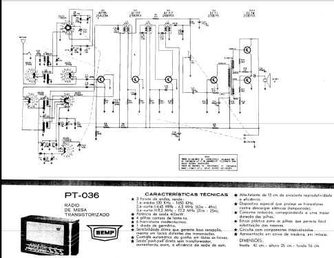 PT-036; SEMP -TCL, Toshiba, (ID = 1757380) Radio