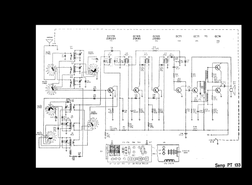 PT-133; SEMP -TCL, Toshiba, (ID = 1516942) Radio