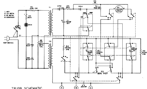 Dynamic In-Circuit Transistor Tester TR 139; Sencore; Sioux Falls (ID = 1960373) Equipment