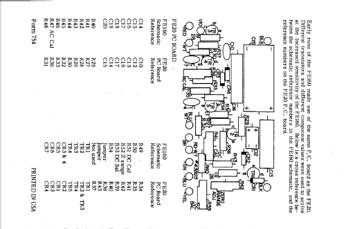 Senior Field Effect Meter FE160; Sencore; Sioux Falls (ID = 2660582) Equipment