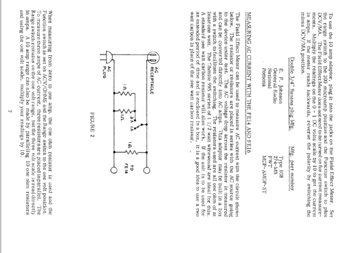 Field Effect Meter FE14; Sencore; Sioux Falls (ID = 2660368) Ausrüstung