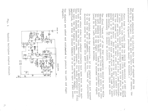 FM Stereo Multiplex Generator & Analyzer MX129; Sencore; Sioux Falls (ID = 2667424) Equipment