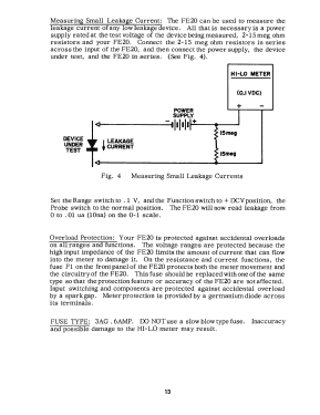 Hi-Lo Field Effect Multimeter FE-20; Sencore; Sioux Falls (ID = 2971324) Ausrüstung