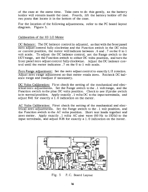 Hi-Lo Field Effect Multimeter FE-20; Sencore; Sioux Falls (ID = 2971327) Ausrüstung