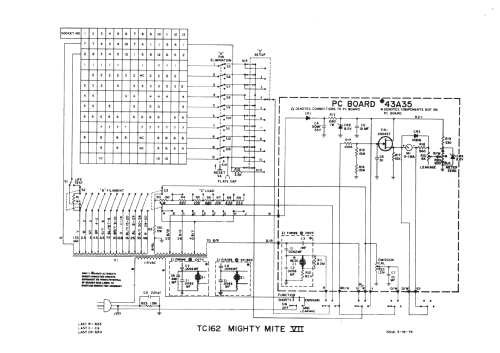 Mighty Mite VII Tube tester TC162; Sencore; Sioux Falls (ID = 401026) Ausrüstung