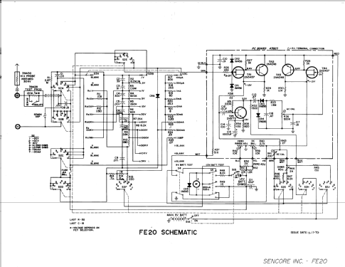 Hi-Lo Field Effect Multimeter FE-20; Sencore; Sioux Falls (ID = 2663711) Equipment