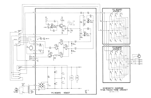 Touch Tone Cricket Transistor Tester TF26; Sencore; Sioux Falls (ID = 2670059) Equipment