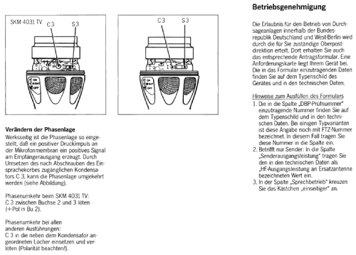 SKM4031; Sennheiser (ID = 1088078) Microfono/PU