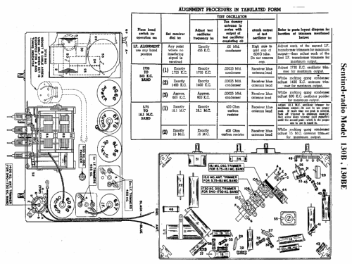 130B ; Sentinel Radio Corp. (ID = 300192) Radio