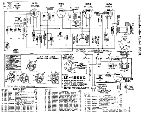 180XL ; Sentinel Radio Corp. (ID = 290788) Radio